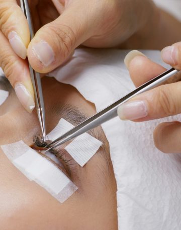 Eyelash extension, procedures for eyelash extension
